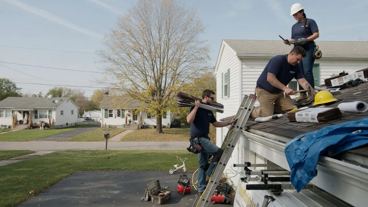 Local Roofing Contractors in Glen Carbon, IL near me